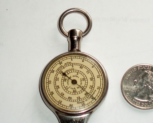 VINTAGE ANTIK DEUTSCHLAND KARTENLESER NAUTISCHER KOMPASS MARITIM OPISOMETER WERKZEUG - Bild 4 von 23