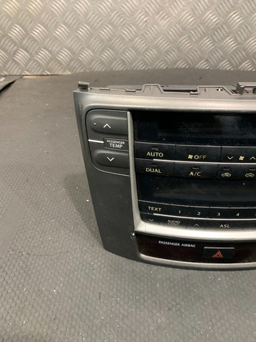 2006 LEXUS IS250 MK2 CLIMATE CONTROL PANEL #2 - Picture 2 of 7