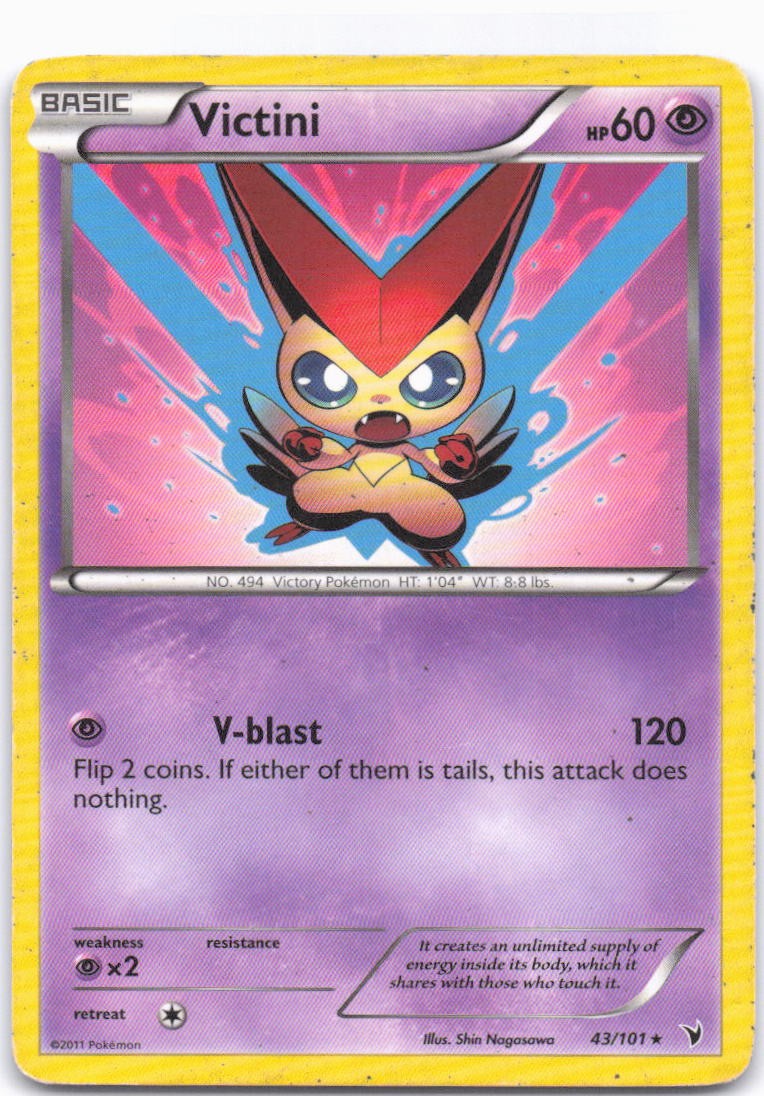 Noble Victories #43/101 Victini HP
