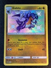 Gabite - SV39/SV94 - Pokemon Hidden Fates Sun & Moon Shiny Rare Card NM on eBay