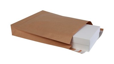 E-Commerce-Mailer Versandtüte 570 x 450 x 100 mm A2 SK-Streifen + Retoure 120g/q