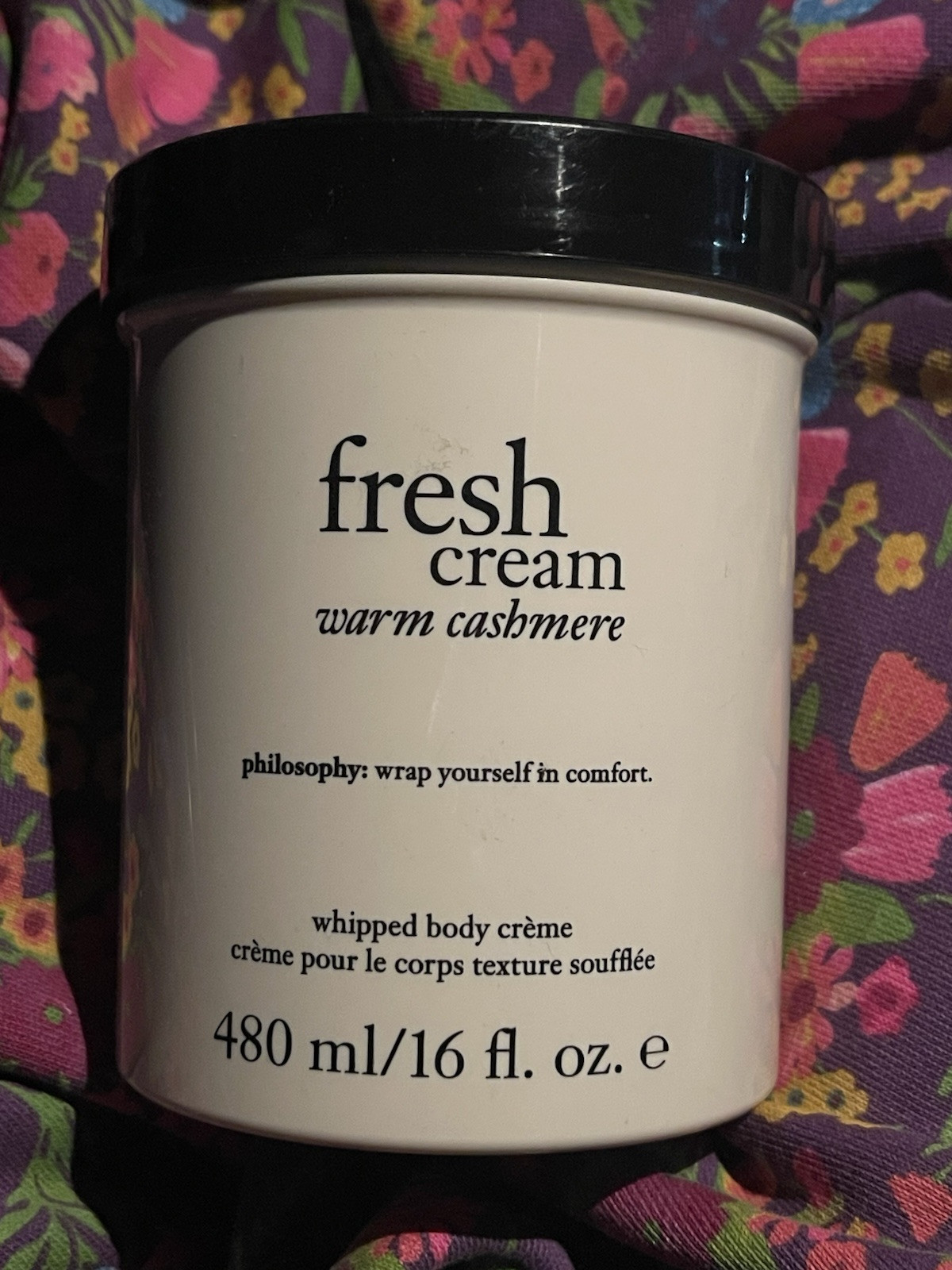 NEW PHILOSOPHY FRESH CREAM WHIPPED BODY CREME Warm Cashmere 16 OZ 480 ML Lotion