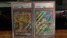 PSA 9 Meowth VMAX SWSH005 Promo & Meowth 106 Illustration Rare EN