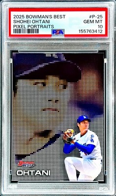 Shohei Ohtani PIXEL REFRACTOR BOWMAN BEST CHROME PSA 10 | eBay