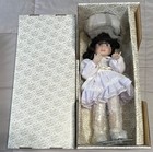 The Franklin Mint Heirloom "Mary" First Holy Communion 15" Porcelain Doll - New — photo 1