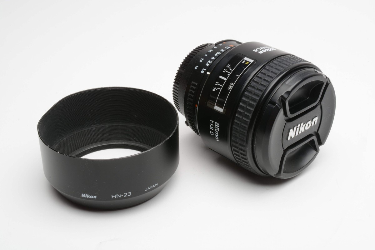 PT　Nikon AF NIKKOR 85mm F1.8　HN-23 Nikon AF NIKKOR 85mm f/1.8D