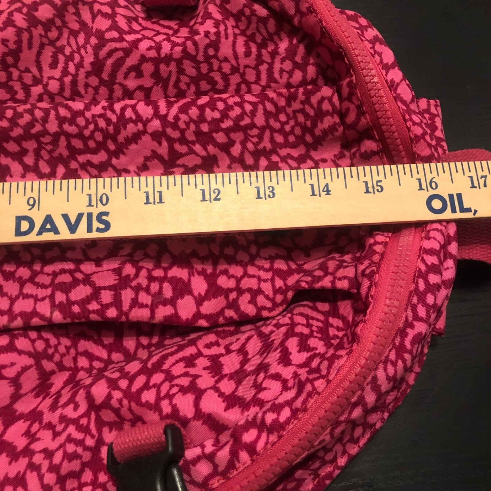 Kipling Pink Patterned Backpack With Multiple Buc… - image 9