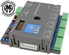 ESU 51830 SwitchPilot 3 - Controls 4 Snap Coil Switch Machines  2 Servos