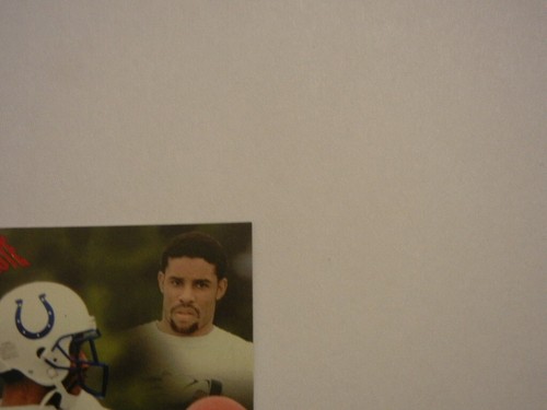 1998 PLAYOFF ABSOLUTE FOOTBALL E.G. GREEN #163 RED INDIANAPOLIS COLTS DIE CUT - Picture 3 of 6