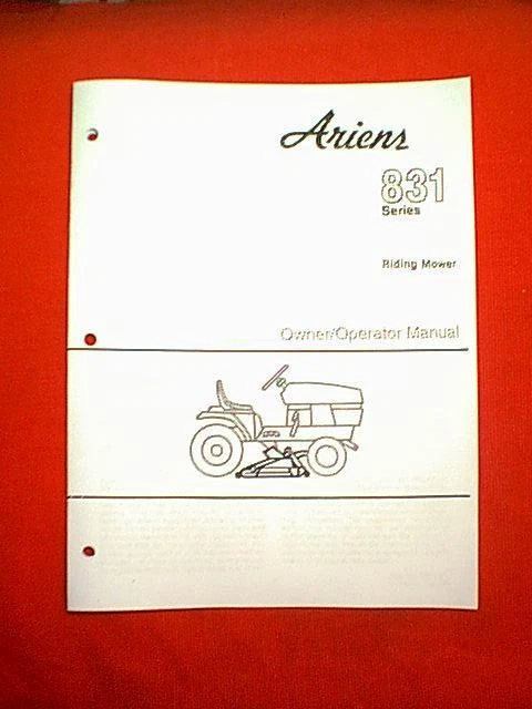 Ariens 42 riding online mower manual