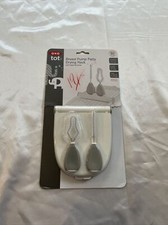 New Oxo Tot Breast Pump Parts Drying Rack With Detail Brushes