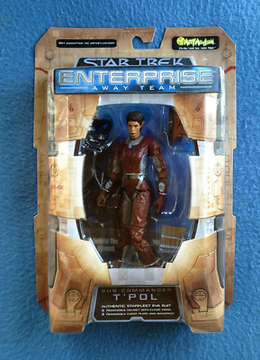 SUB-COMMANDER T'POL AWAY TEAM STAR TREK ENTERPRISE ART ASYLUM 7 INCH FIGURE