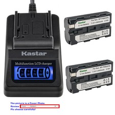 Kastar Battery LCD Quick Charger for Sony NPF550 Sony MVC-FD91 MVC-FD92 MVC-FD95