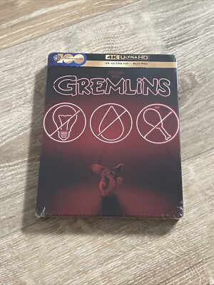Gremlins 1984 - Limited Steelbook Edition 4K UHD + Blu Ray Neu + OVP