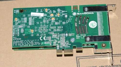 Sangoma AFT Series Model A108 PCIe x1 Interface Card - Afbeelding 5 van 7