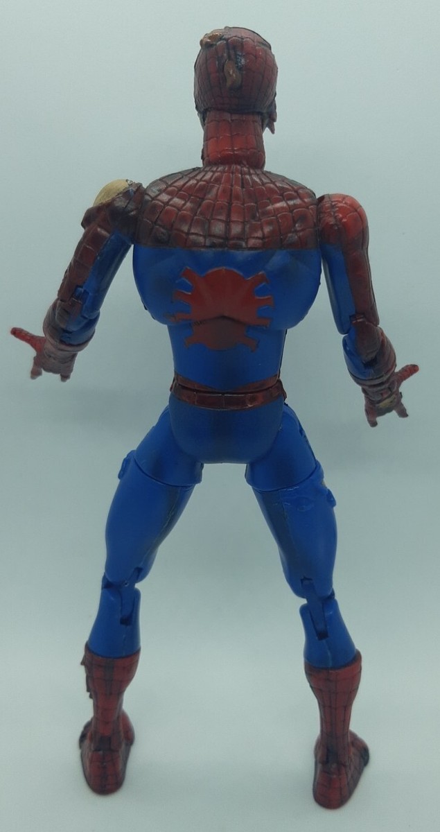 ヴィンテージ マーベル トイビズ スパイダーマン バトルダメージ トイビズ スパイダーマン1 アクションフィギュア「バトル