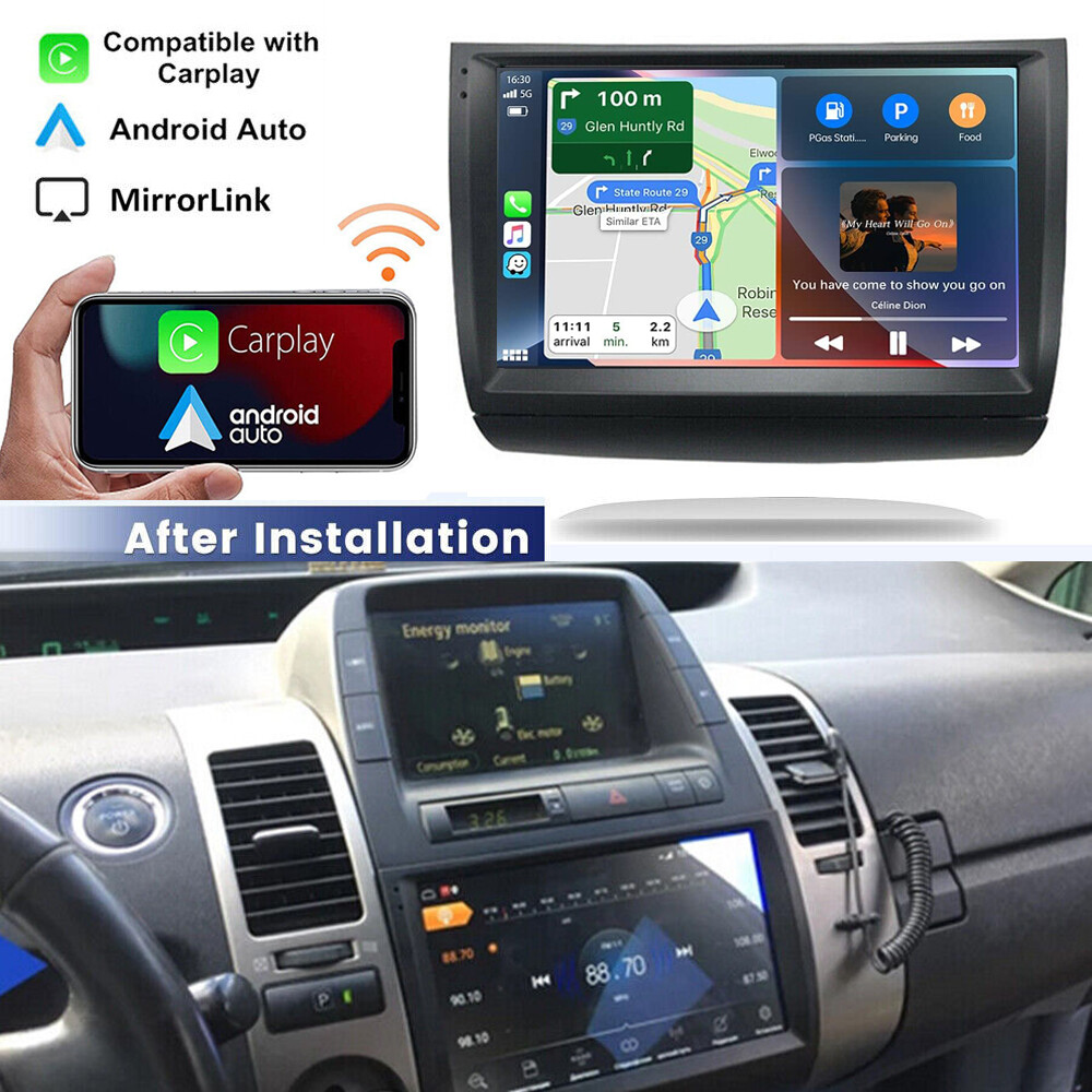 CarPlay For 2003-2009 Toyota Prius Stereo Radio GPS Camera Wifi