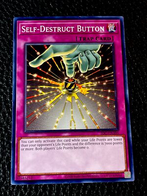 Self-Destruct Button IOC-EN105 Yugioh 25th Edition (New)