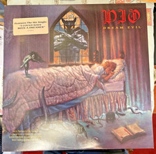DIO - DREAM EVIL -PROMO 1987 ORIGINAL 1ST PRESSING HYPE STICKER N Mint