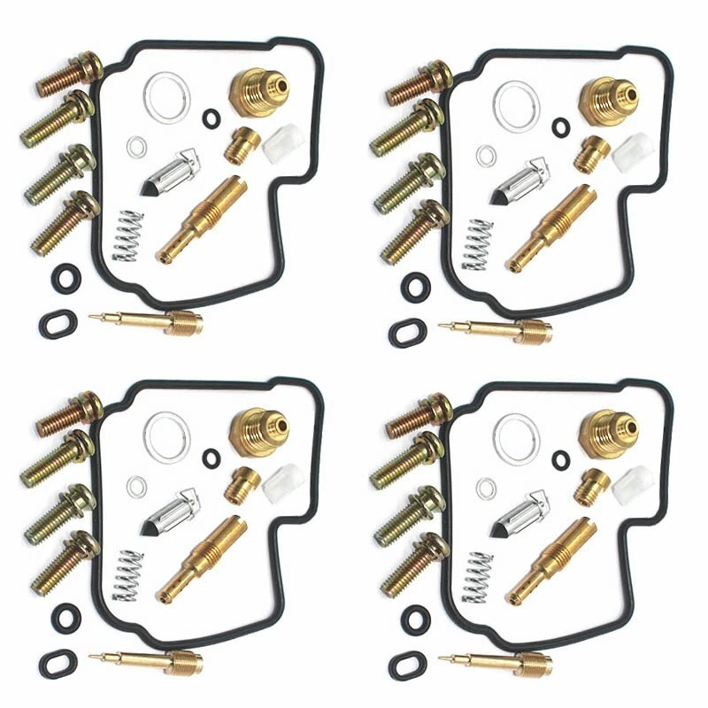 4X FOR Honda CBR600F 1987-1990 CBR600 Carburetor repair kit floating needle seat Foto 2 de 3
