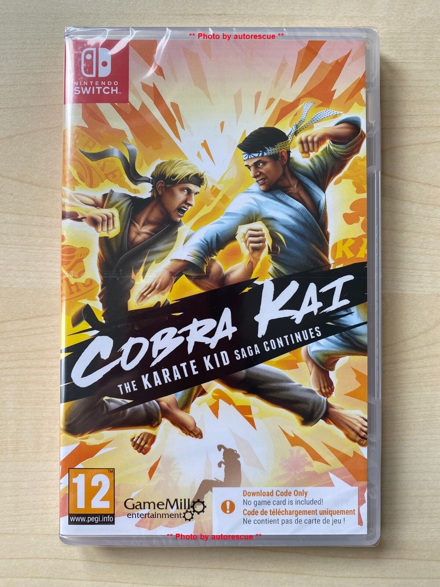 Cobra Kai The Karate Kid Saga Continues New and Sealed NINTENDO SWITCH