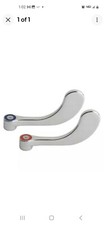 Chicago Faucet 317-Prjkcp Blade Handle Kit,Includes Two Handles
