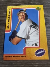 2006 Upper Deck Sunkist Promo Card - Alex Rodriguez - Mariners - Yankees