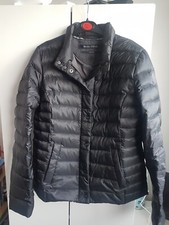 Marc O'polo Black Down Filled Puffer Coat Jacket Size 38/m