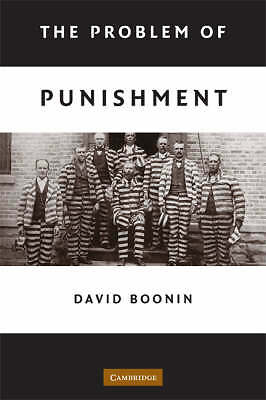 The Problem of Punishment Boonin Paperback Cambridge University Press
