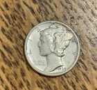1936-P  Mercury Silver Dime, EF Circ - FREE SHIPPING