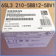 6SL3210-5BB12-5BV1 New Sealed Siemens Industry Inverter 6SL3 210-5BB12-5BV1