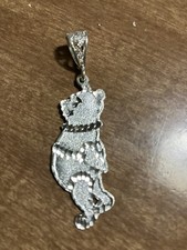 Winnie The Pooh Sterling Silver Pendant
