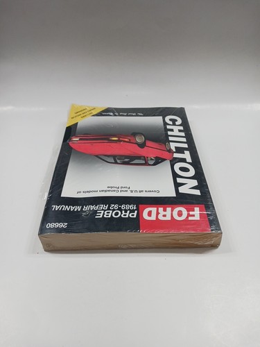 Chilton's FORD 26680 PROBE (1989-92) Repair Manual 26680 US & Canada models NEW - Picture 4 of 7