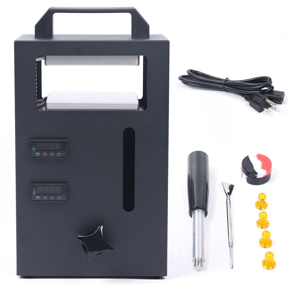 4 Ton Hydraulic Heat Press Machine with Dual 4.5