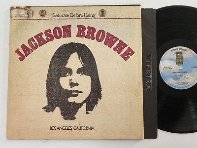 JACKSON BROWNE LP SATURATE BEFORE USING 1972 ASYLUM SD 5051 SPECIALTY SP E A S T