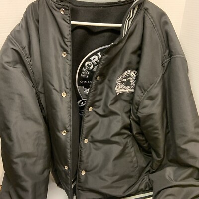 white sox ヴィンテージ　リバーシブルジャケット VINTAGE White Sox Jacket Cooperstown Collection By Mirage SIZE