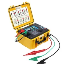 High Voltage Insulation Tester with Range 0.5MΩ～10TΩ 250V 500V 1KV 2.5KV 5KV