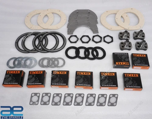 Front Axle Overhaul Kit For Jeeps & Willys Dana 25/27 Knuckle Bearing Kit S2u