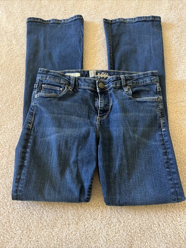 EUC Kut From The Kloth Jeans Size 6 Natalie High Rise Bootcut Dark Blue Denim - Picture 11 of 13