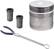 Mini Propane Tabletop PRO Kiln Metal Melting Furnace Kit Smelting Gold Silver Co