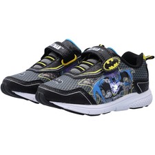 New DC Comics Batman Light-Up Toddler/Little Boy Sneakers 7 8 9 10 11 12