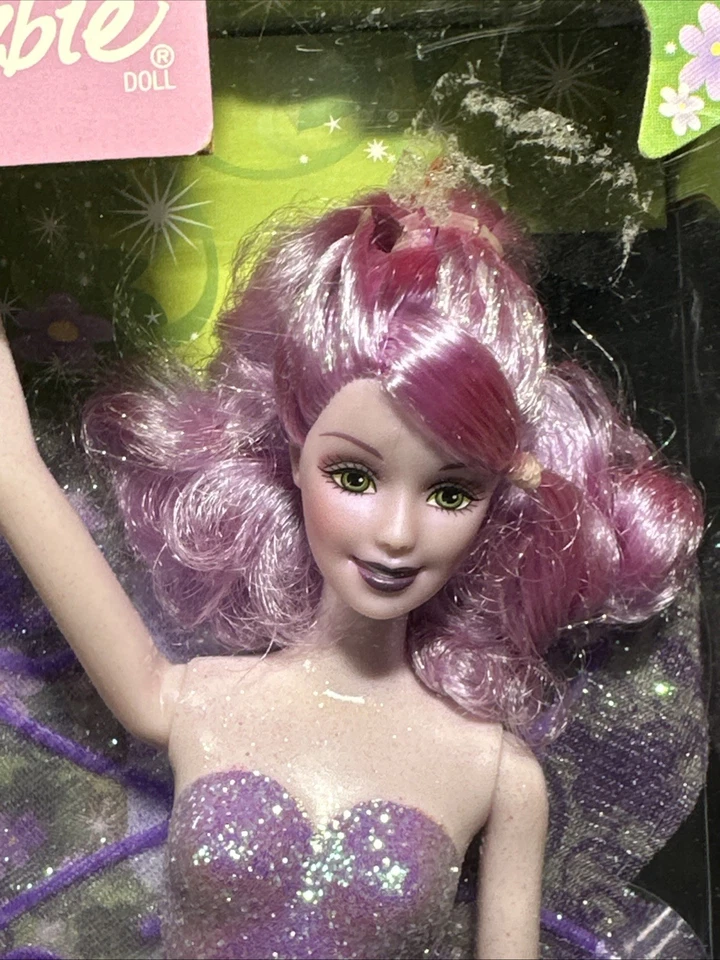 Barbie 2003 Fairytopia Purple Sparkle Fairy B5736 Foto 2 de 4