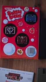 Bubble Bobble NES NTSC genuine with A+ replacement box / manual