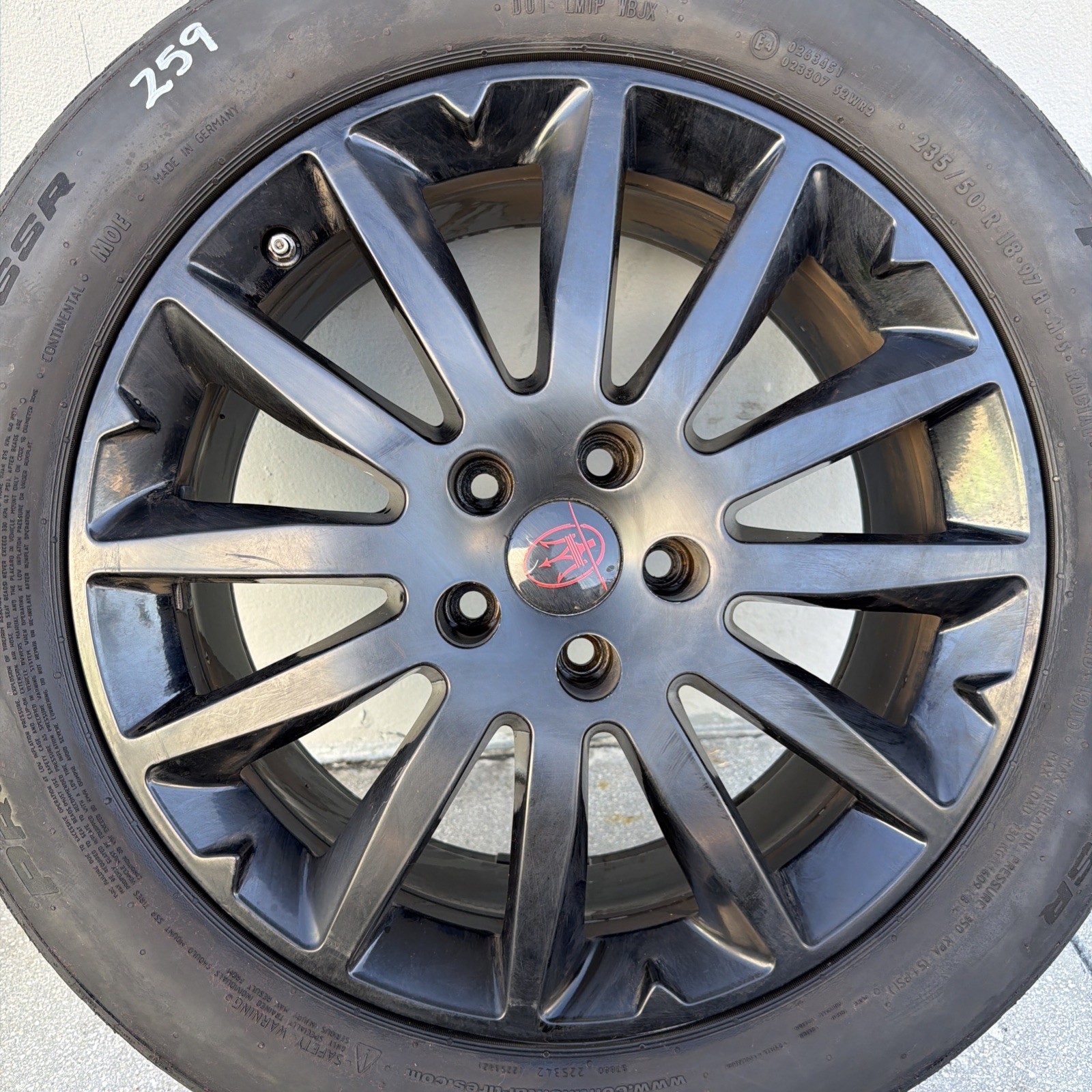 🟢2014-2024 Maserati Ghibli M157 S Q4 7.5x18 18"  Wheel Rim Black 670010981 OEM