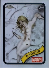 2025 Topps Chrome Marvel Refractor Dagger Card #63