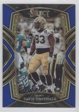 2020 Panini Select Club Level Blue Prizm 26/75 David Onyemata #299 0c2