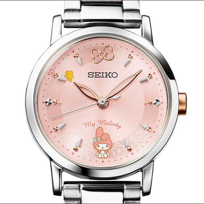 SEIKO My Melody ピンク コラボウォッチ 50周年 S 時計 PREMICO SEIKO x My Melody 50th Anniversary Collaboration Watch