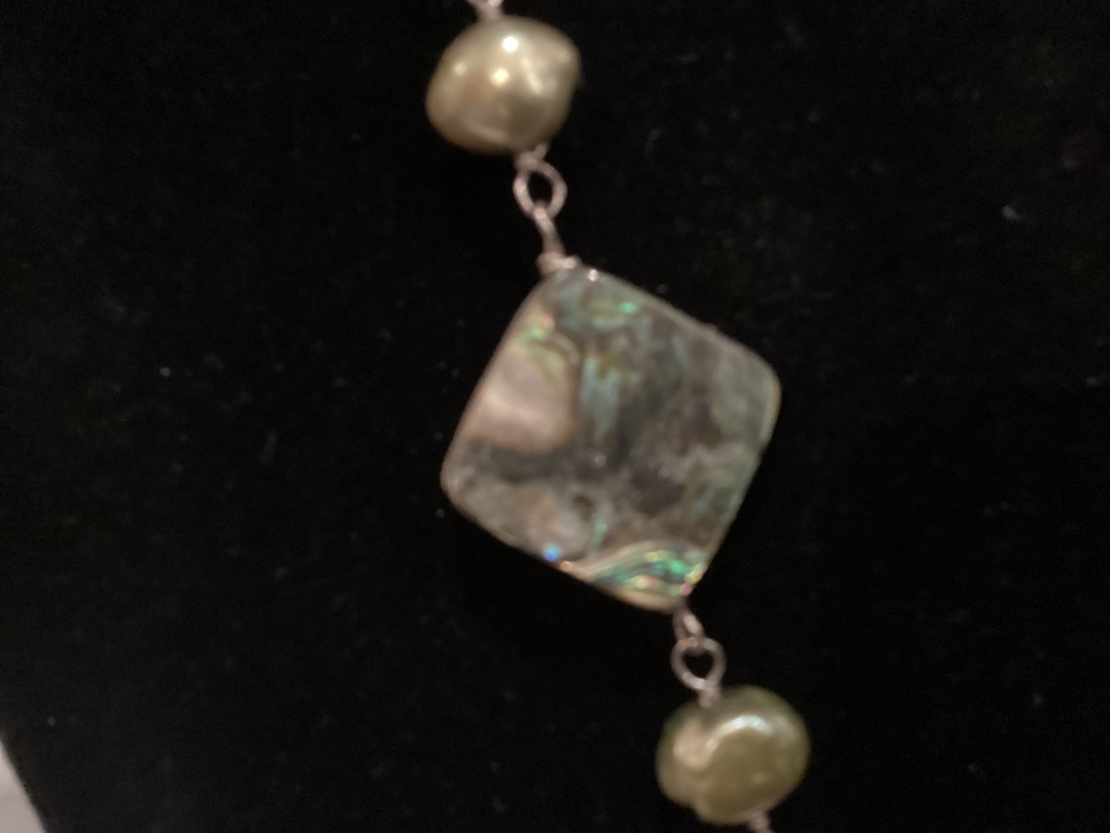 AUTHENTIC SIGNED CGI STERLING SILVER, CULTURED PE… - image 7