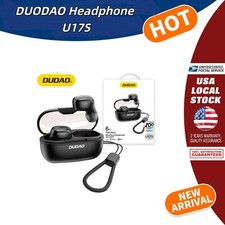 DUDAO U17S Sports In-Ear Wireless Earphones Bluetooth Stereo Headphones Black