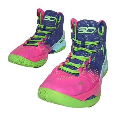 UNDER ARMOUR Steph Curry Northern Lights Warriors Basketball Shoes Men s Sz 8 US